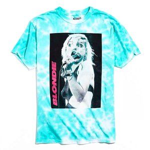 Blondie Debbie Harry Tie Dye punk rock T-Shirt L runs smaller NWT